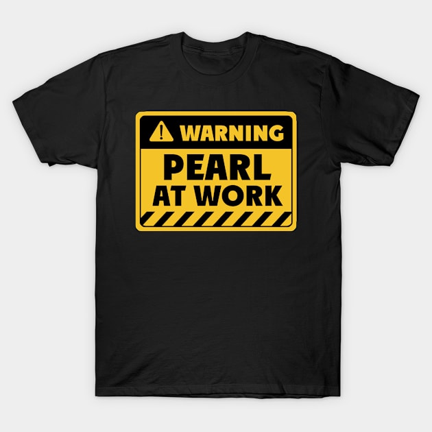 Pearl at work T-Shirt by EriEri